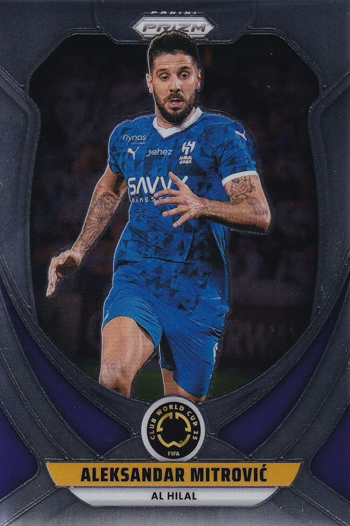 Aleksandar Mitrovic Base Card #13 - Panini Prizm FIFA Club World Cup 25 (2025) Al Hilal