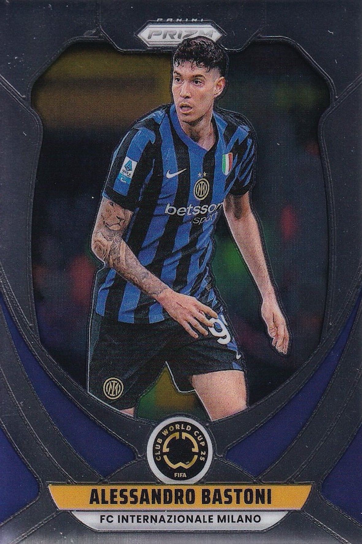 Alessandro Bastoni Base Card #86 - Panini Prizm FIFA Club World Cup 25 (2025) - Inter Milan