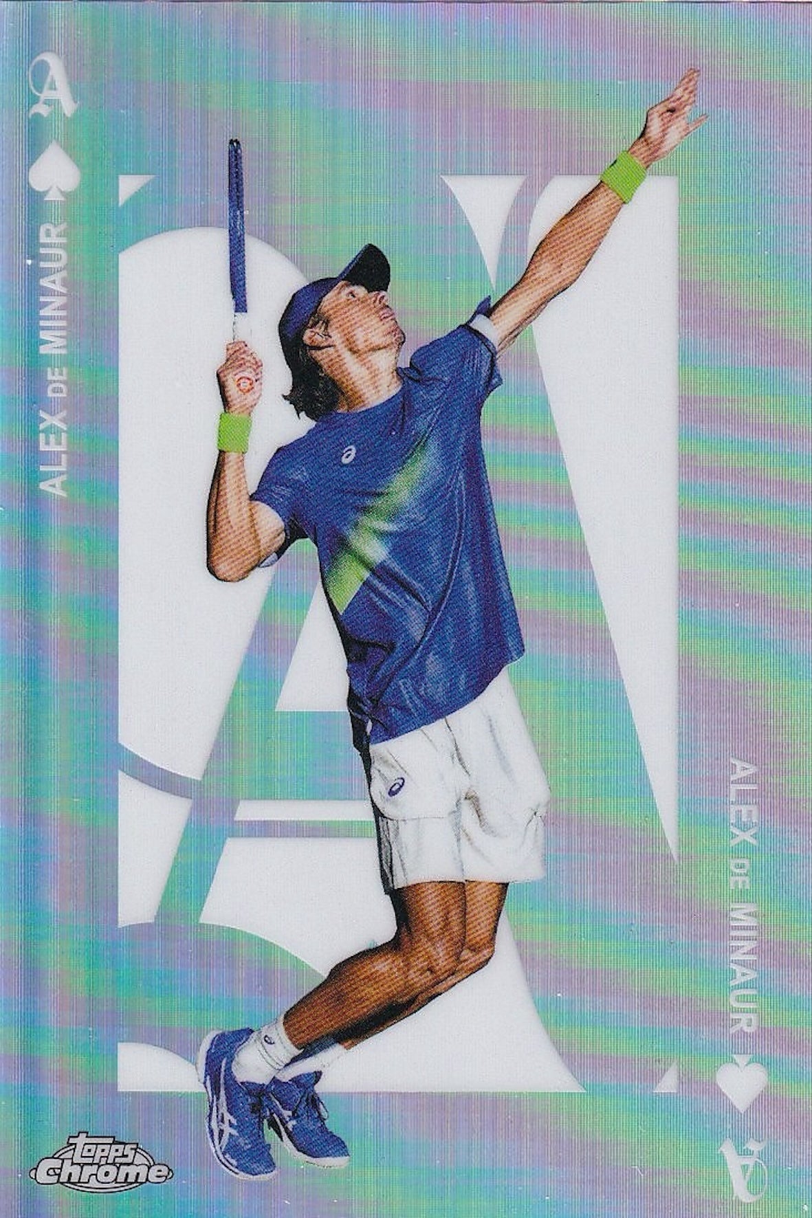 Alex De Minaur Aces Refractor #ACE-5 - 2025 Topps Chrome Tennis Card