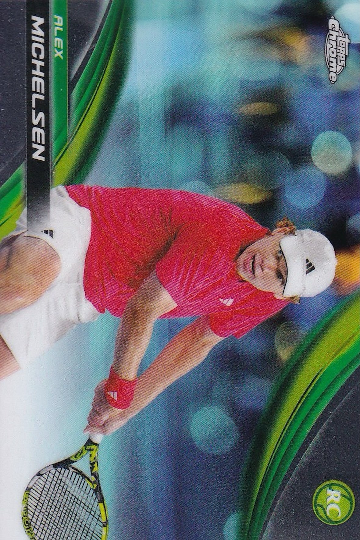 Alex Michelsen Rookie (RC) Base Card #291 - Topps Chrome Tennis 2025