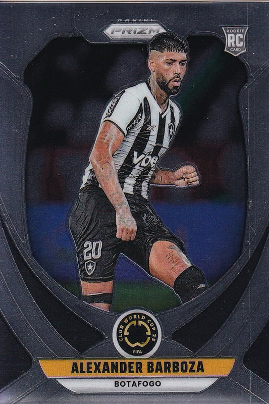 Alexander Barboza Rookie (RC) Base Card #57 - Panini Prizm FIFA Club World Cup 25 (2025) - Botafogo