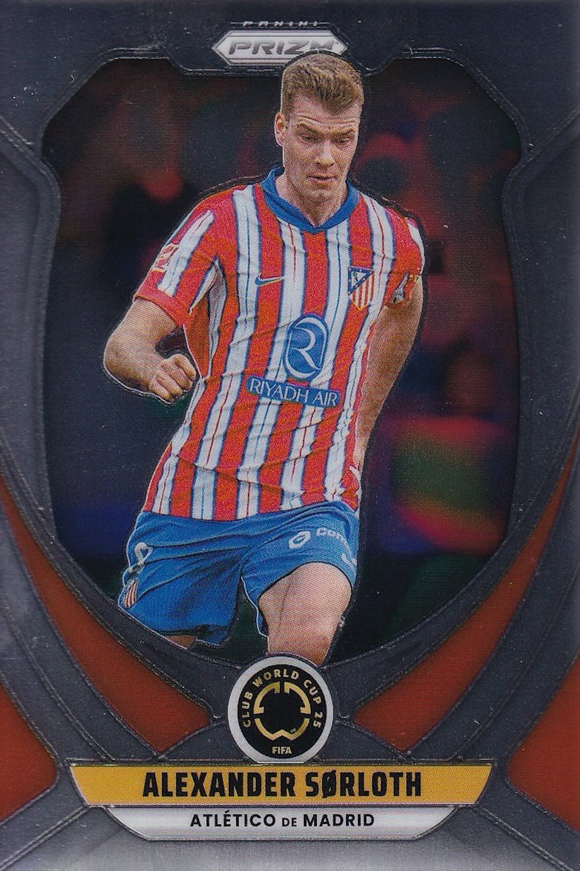 Alexander Sørloth Base Card #19 - Panini Prizm FIFA Club World Cup 25 (2025) - Atlético Madrid