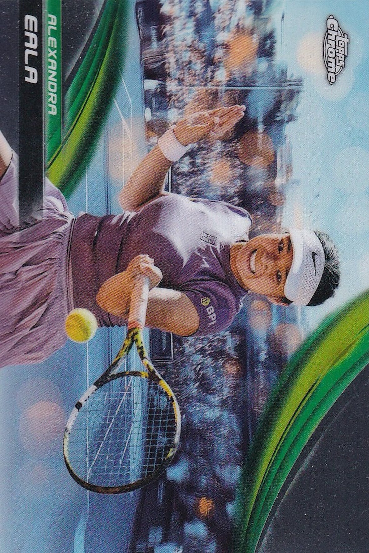 Alexandra Eala Base Card #171 - Topps Chrome Tennis 2025