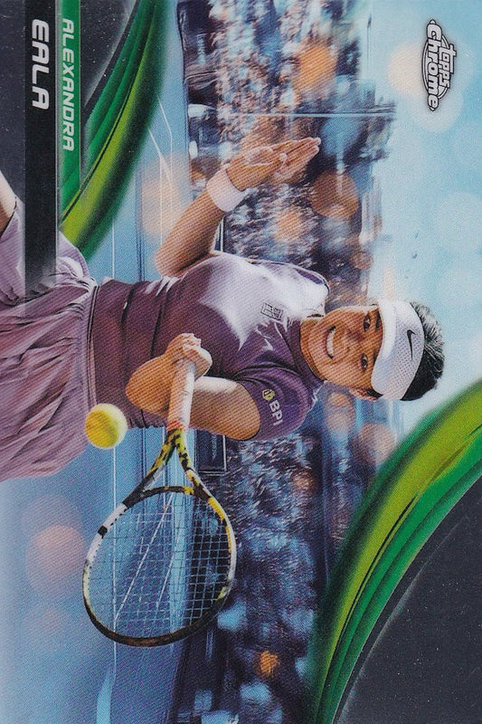 Alexandra Eala Base Card #171 - Topps Chrome Tennis 2025