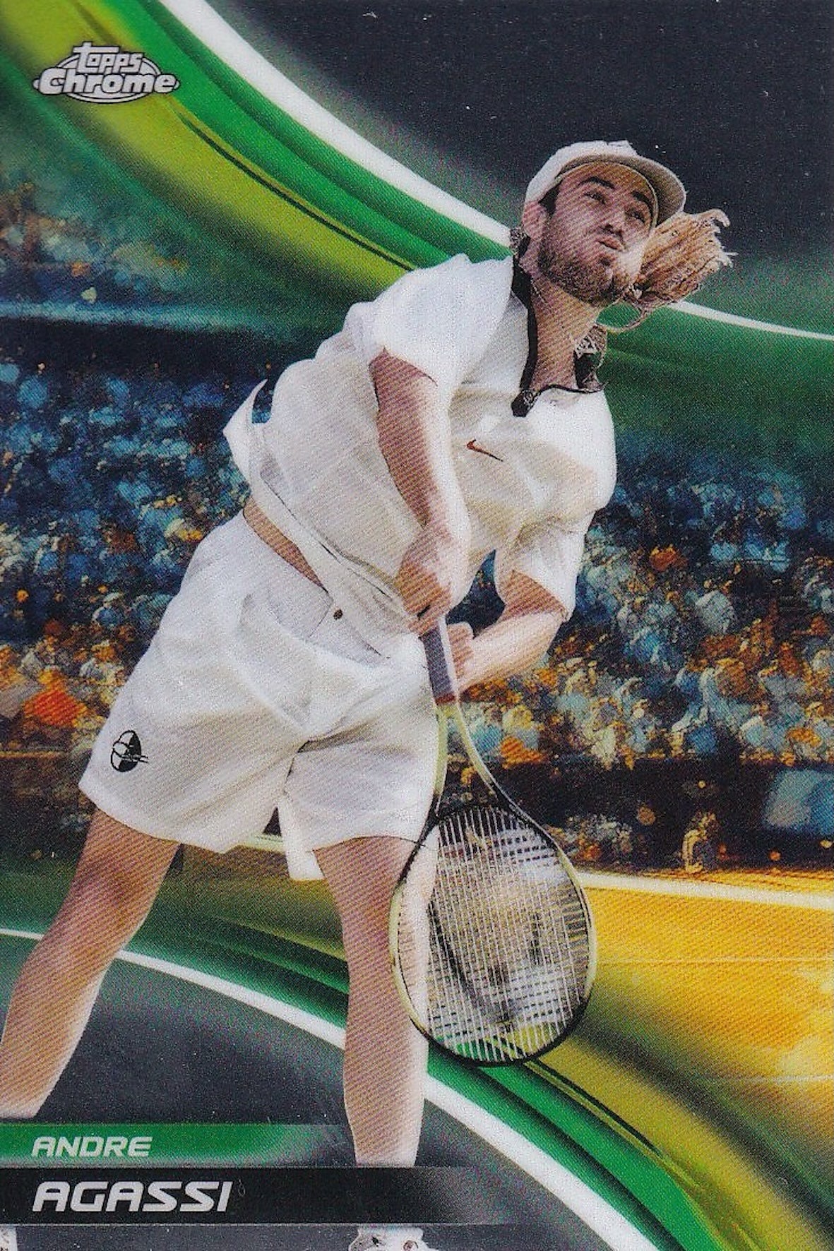Andre Agassi Base Card #244 - Topps Chrome Tennis 2025