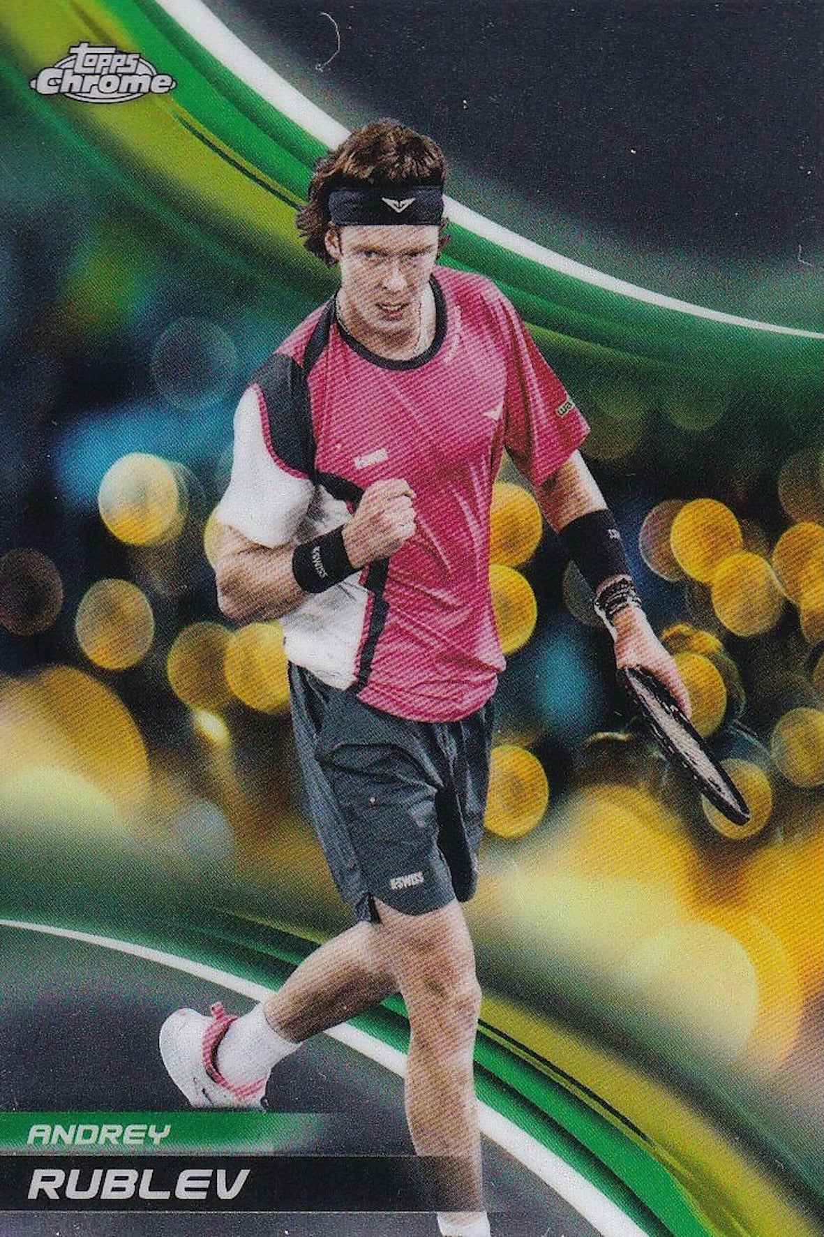 Andrey Rublev Base Card #7 - 2025 Topps Chrome Tennis