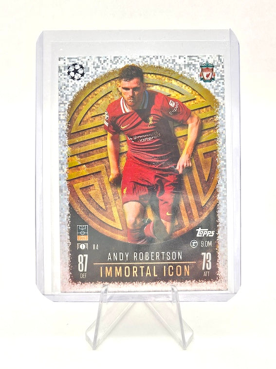 Andy Robertson Immortal Icon Card #II4 - Topps Match Attax 2024 2025 24/25 (Liverpool) 1st Edition