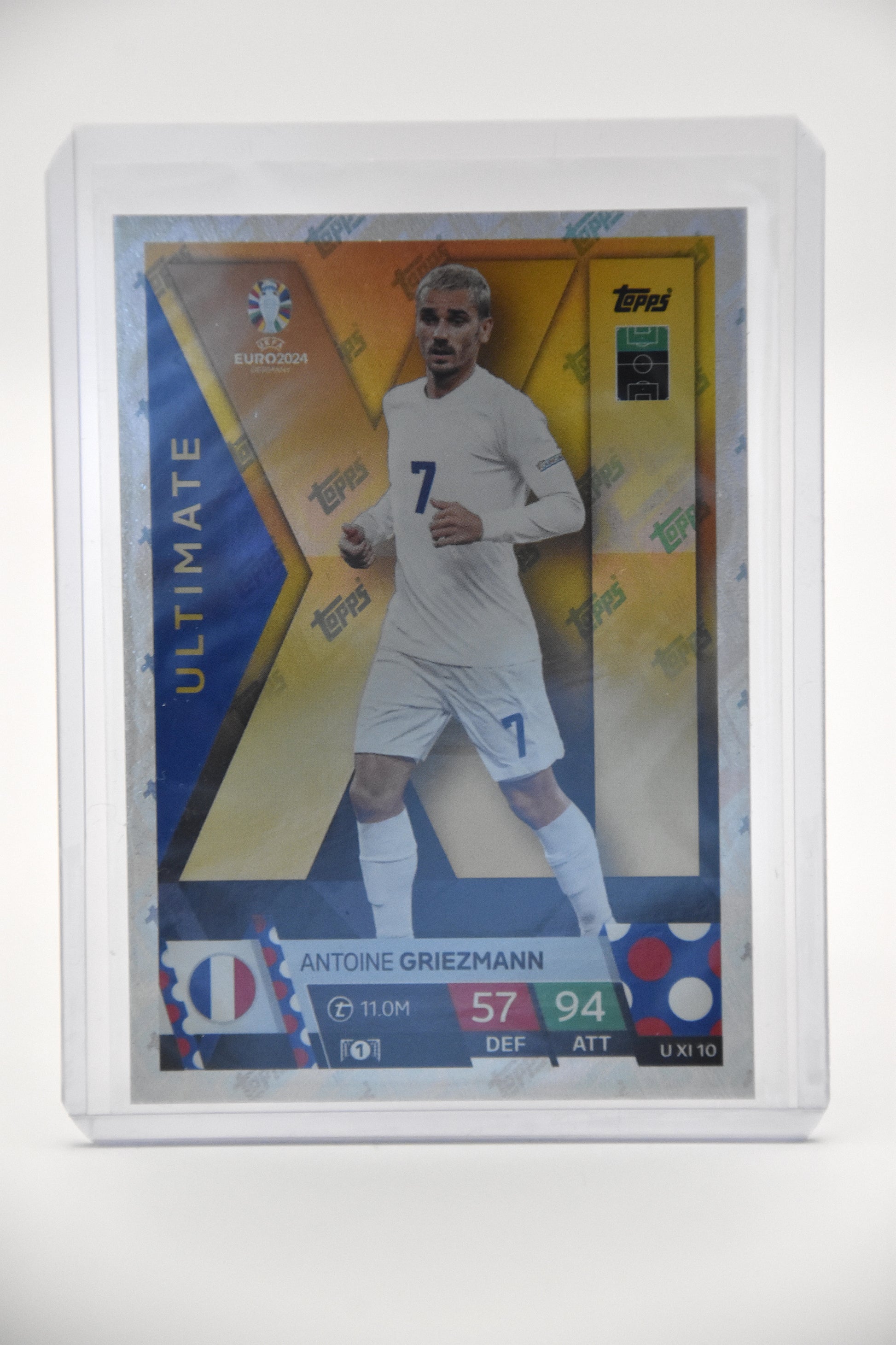 Antoine Griezmann Ultimate Card U XI 10 - Topps Match Attax Euro 2024