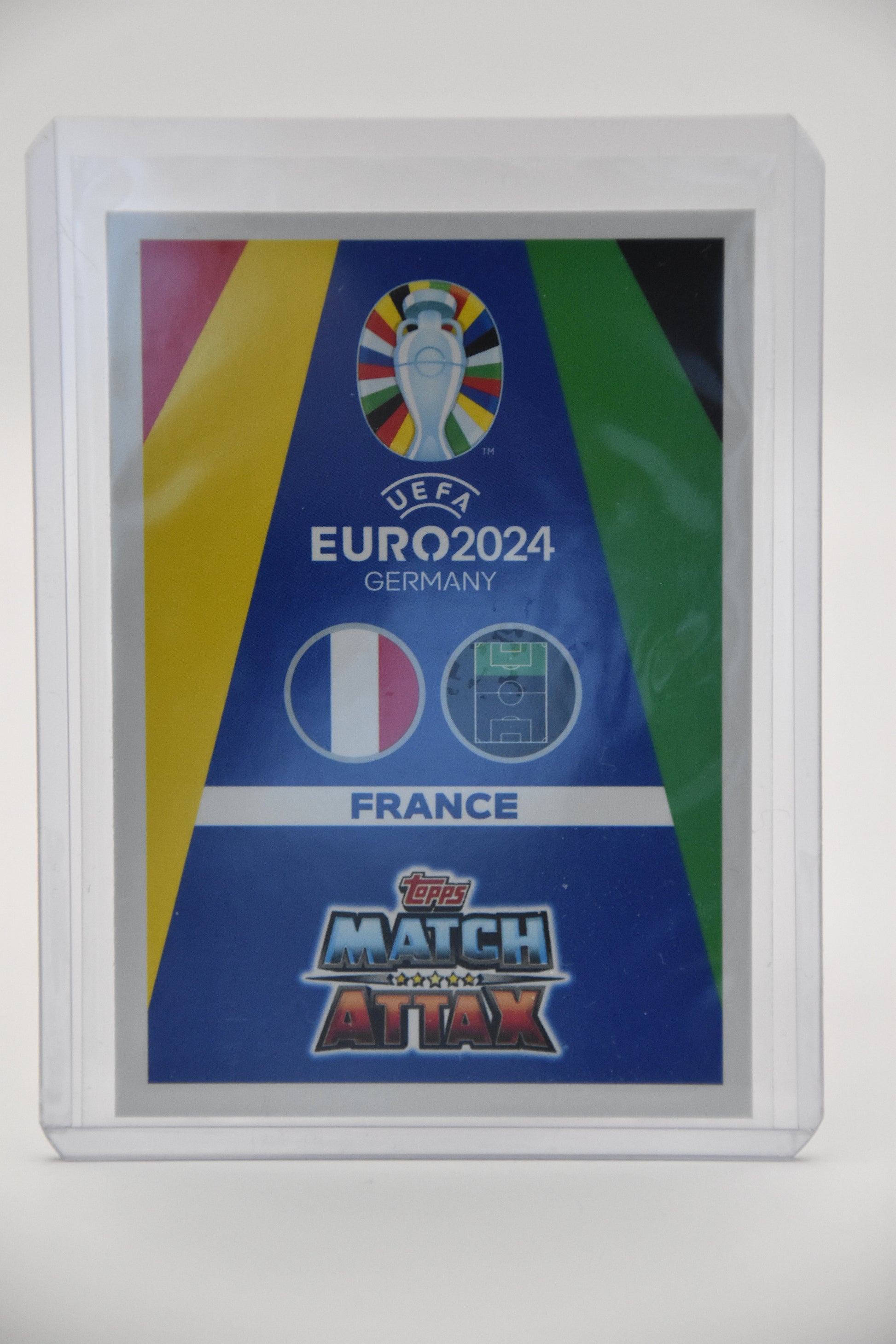 Antoine Griezmann Ultimate Card U XI 10 - Topps Match Attax Euro 2024 (back of card)