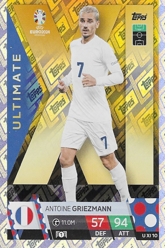 Antoine Griezmann Ultimate Card (France) Topps Match Attax Euro 2024