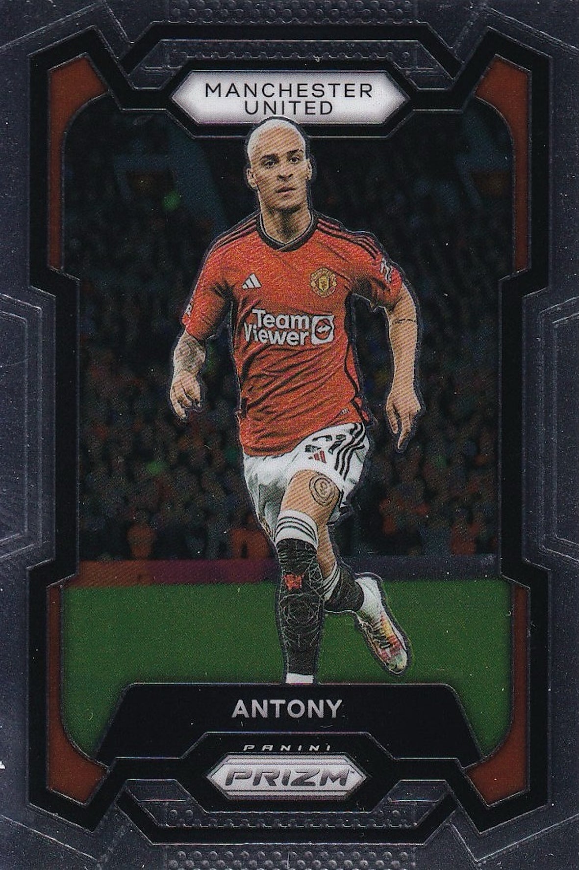 Antony Base Card #37 - Panini Prizm Premier League 23-24 (Manchester United)