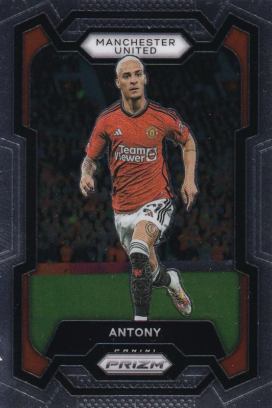 Antony Base Card #37 - Panini Prizm Premier League 23-24 (Manchester United)