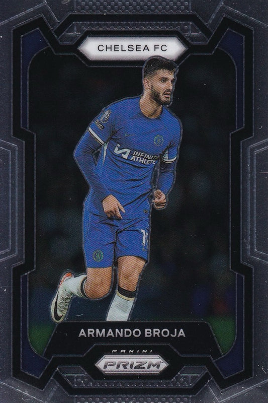 Armando Broja Base Card #190 - 2023-24 Panini Prizm Premier League Soccer - Chelsea