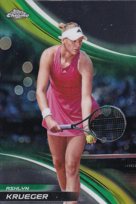 Ashlyn Krueger Base Card #89 - Topps Chrome Tennis 2025