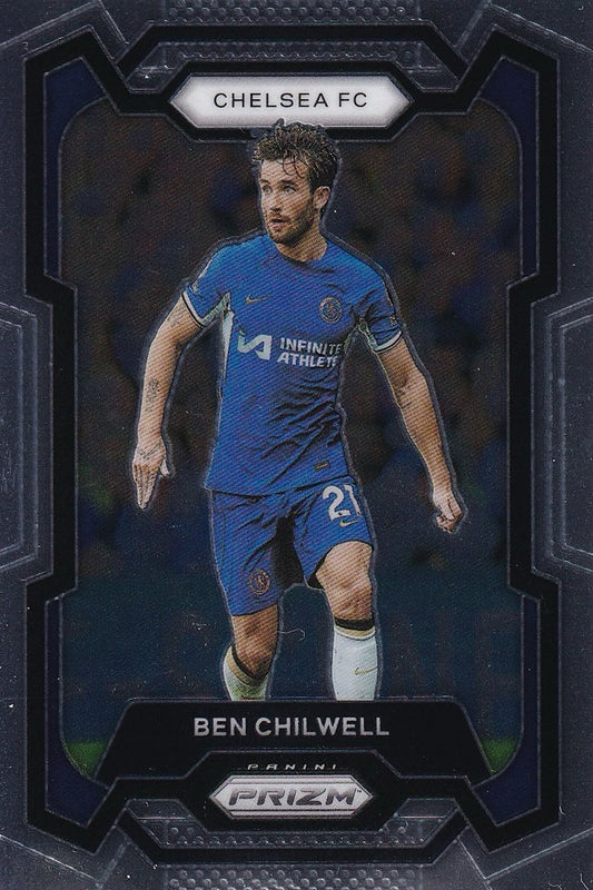 Ben Chilwell Base Card #188 - 2023-24 Panini Prizm Premier League Soccer - Chelsea