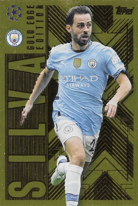 Bernardo SIlva Gold Edition Edition Card #GOL1 - Topps Match Attax Extra 24/25 (2024/2025) Manchester City