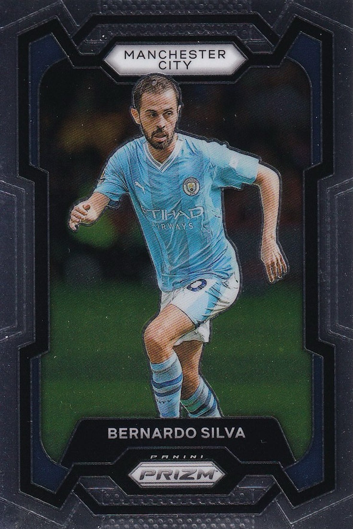 Bernardo Silva Base Card #14 - 2023-24 Panini Prizm Premier League Soccer - Manchester City