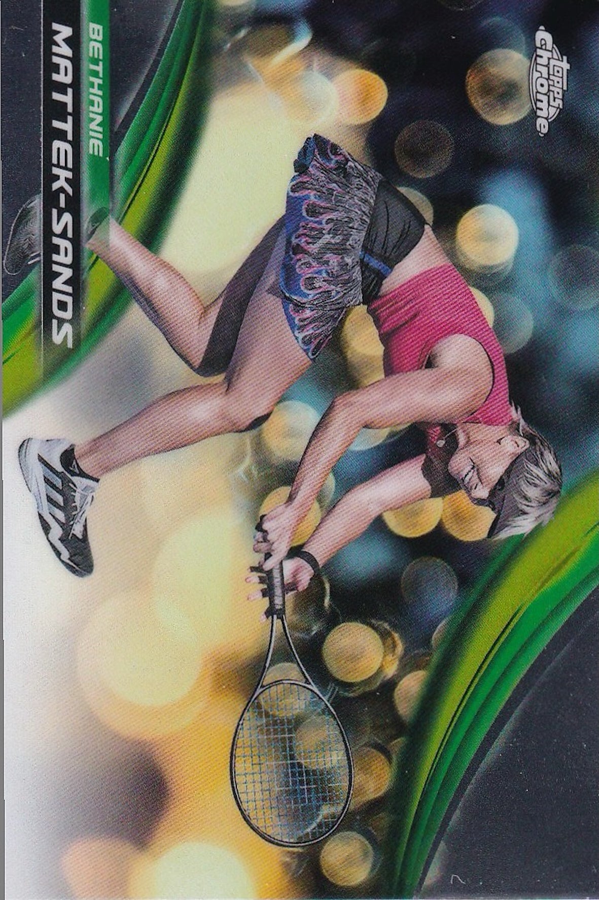Bethanie Mattek Sands Base Card #251 - Topps Chrome Tennis 2025