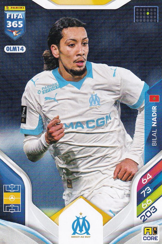 Bilal Nadir Base Card #OLM14 - Panini Adrenalyn XL FIFA 365 2026