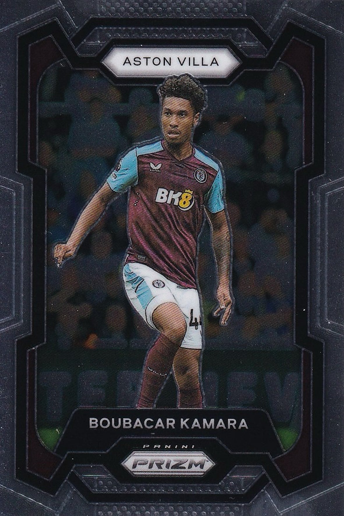 Boubacar Kamara Base Card #116 - Panini Prizm Premier League 23-24 2023-2024 (Aston Villa)