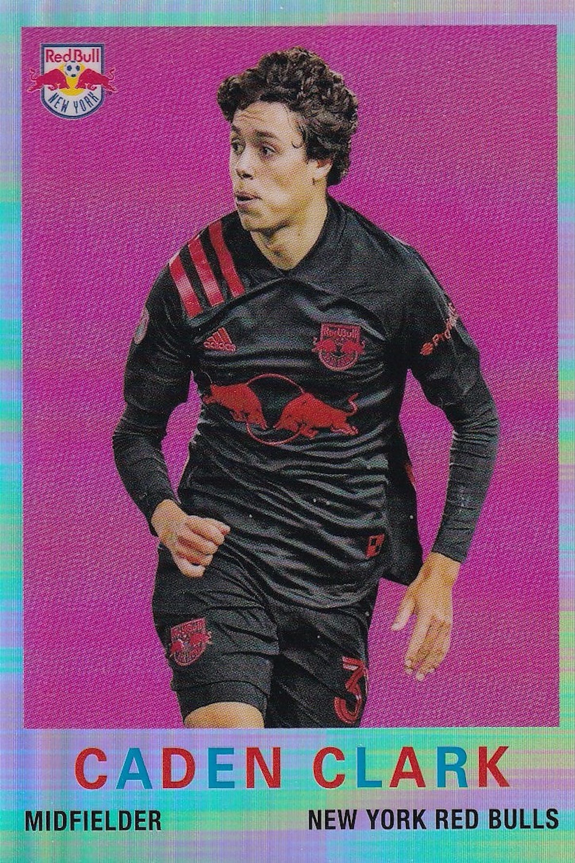 Caden Clark 2022 Topps Chrome MLS 1959 Topps 59T-3 Insert New York Red Bulls