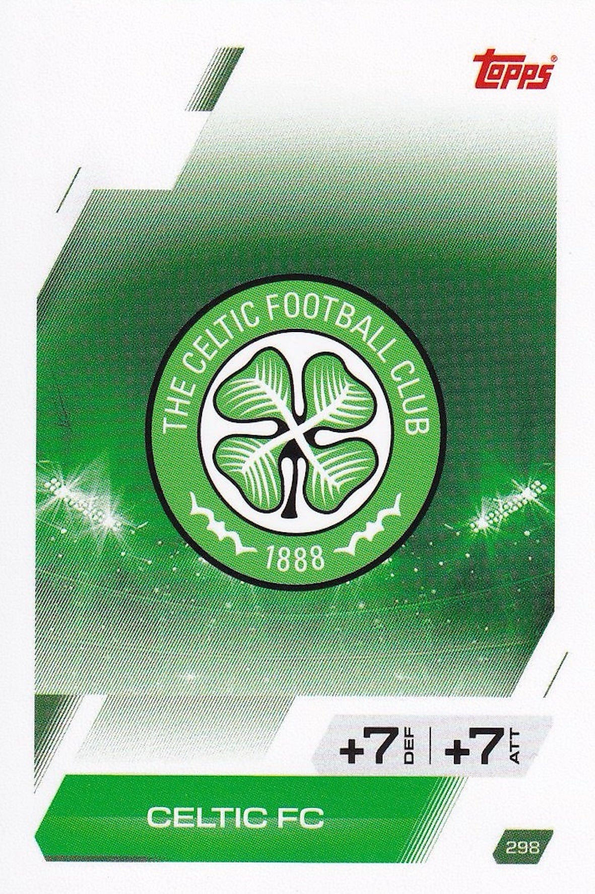 Celtic Club Crest/Badge Card #298 - Topps Match Attax 25/26 (2025/2026)