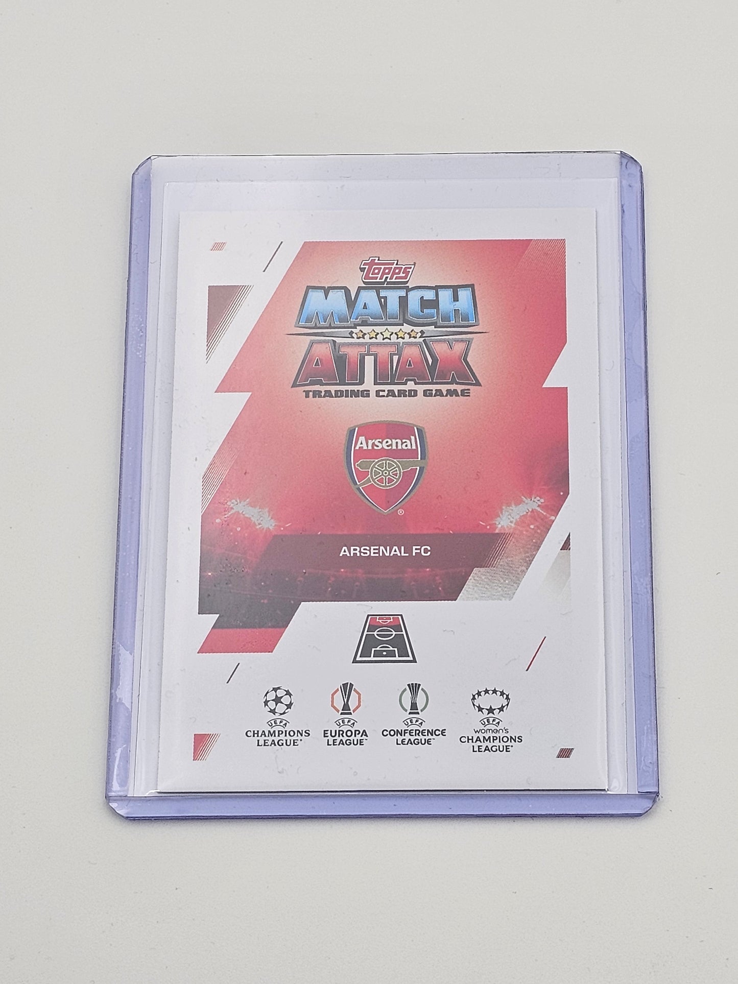 Chloe Kelly 100 Club Unbeatable 101/101 Card #291, UWCL - Topps Match Attax Extra 25/26 (2025/2026) Arsenal, back of card