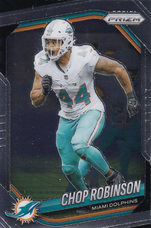 Chop Robinson Base Card #20 - 2025 Panini Prizm Football | Miami Dolphins