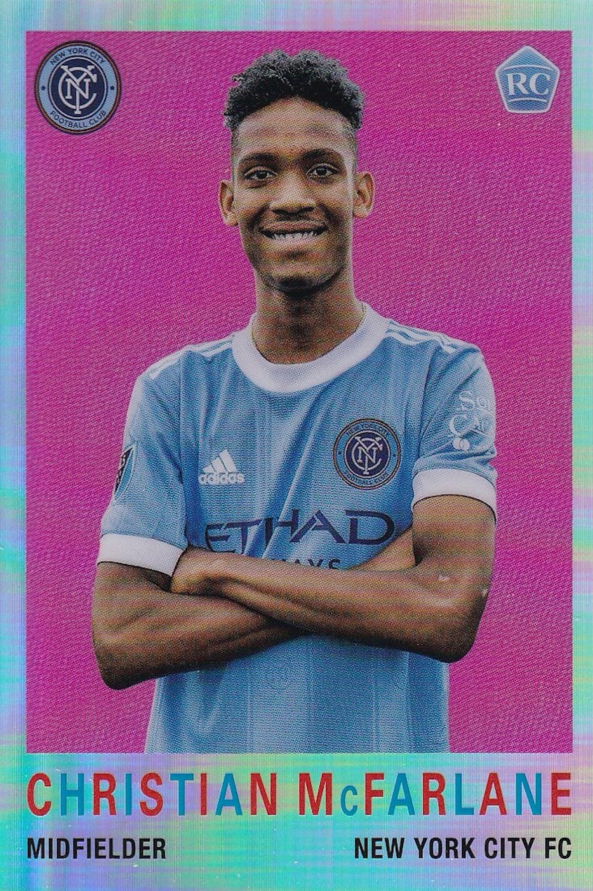 Christian McFarlane #59T-15 (RC) 2022 Topps Chrome MLS - 1959 Topps Football