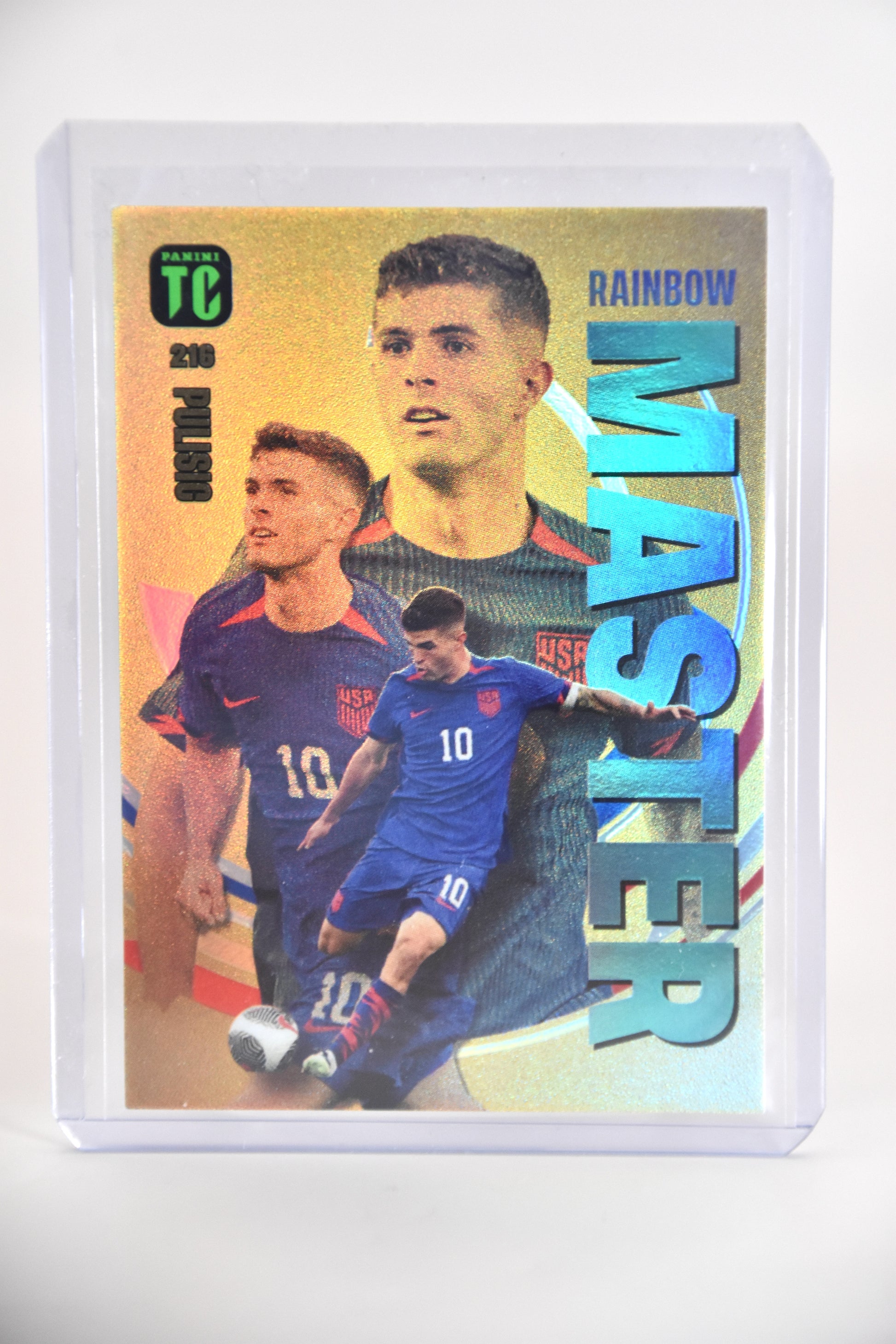 Christian Pulisic Rainbow Master Card 216 - Panini FIFA Top Class 2024 USA