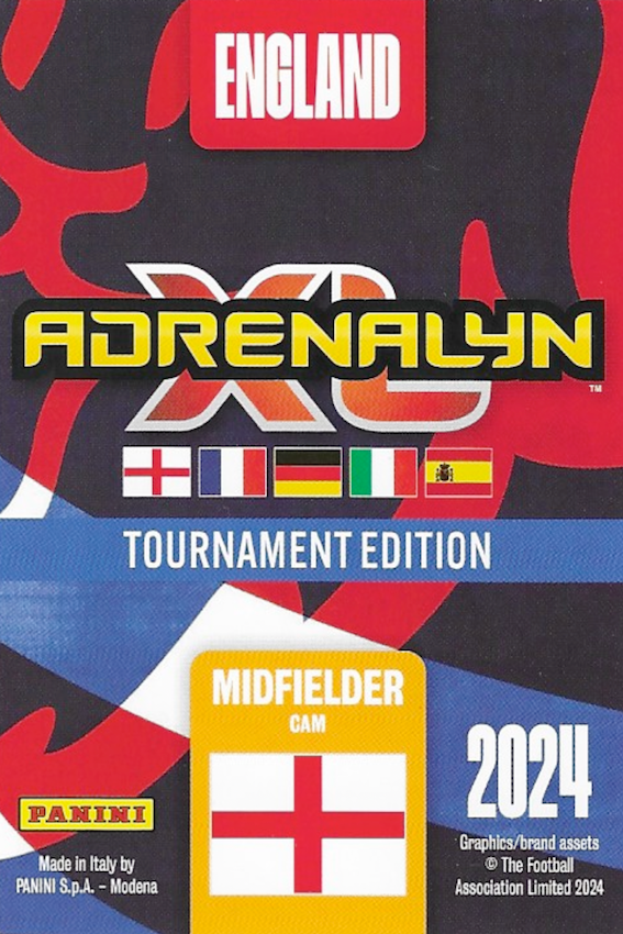 Cole Palmer Rising Star Card Number 240 - Adrenalyn XL England Tournament Edition by Panini