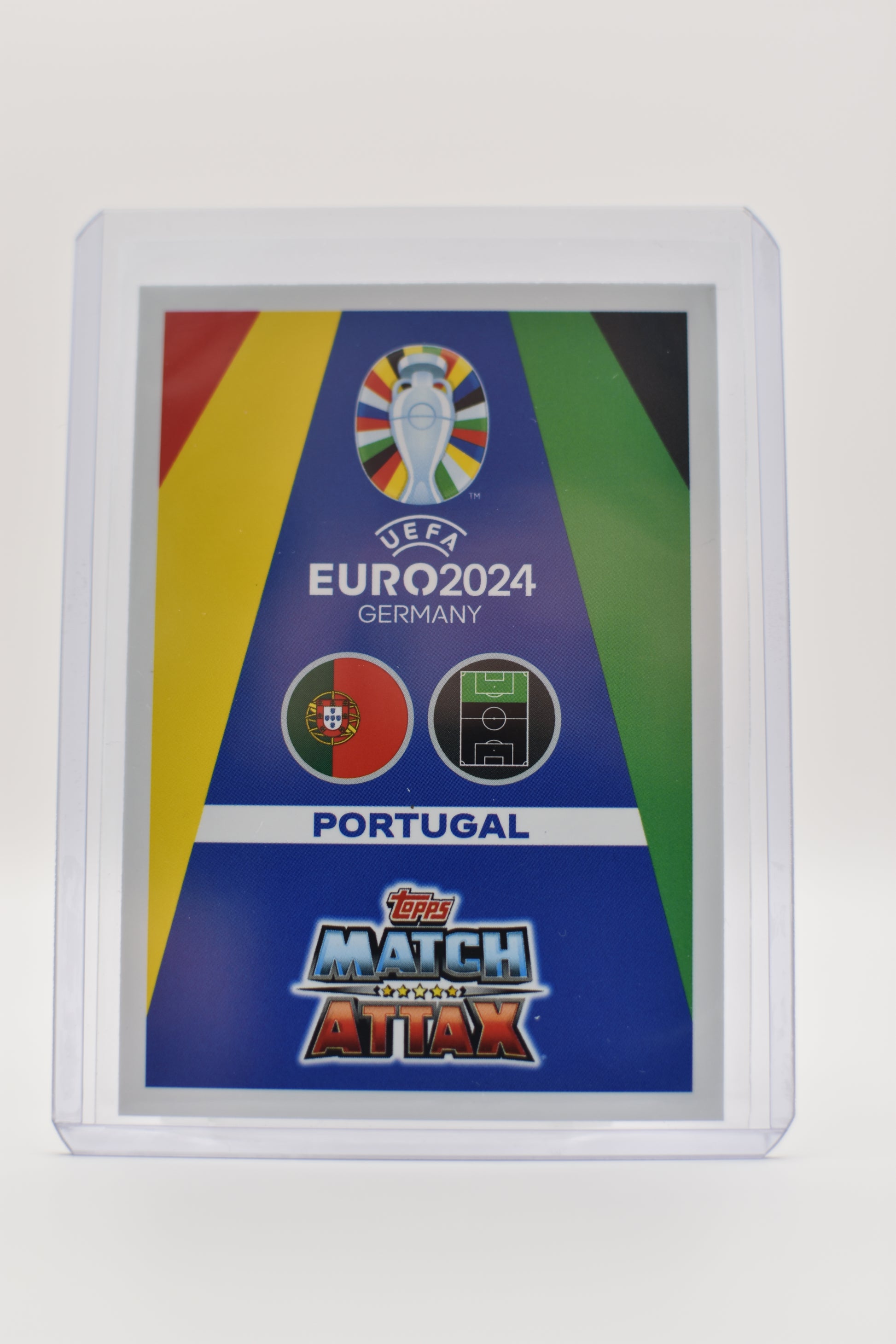 Cristiano Ronaldo GG9 Golden Goalscorer Card - Topps Match Attax Euro 2024 Back (Portugal)