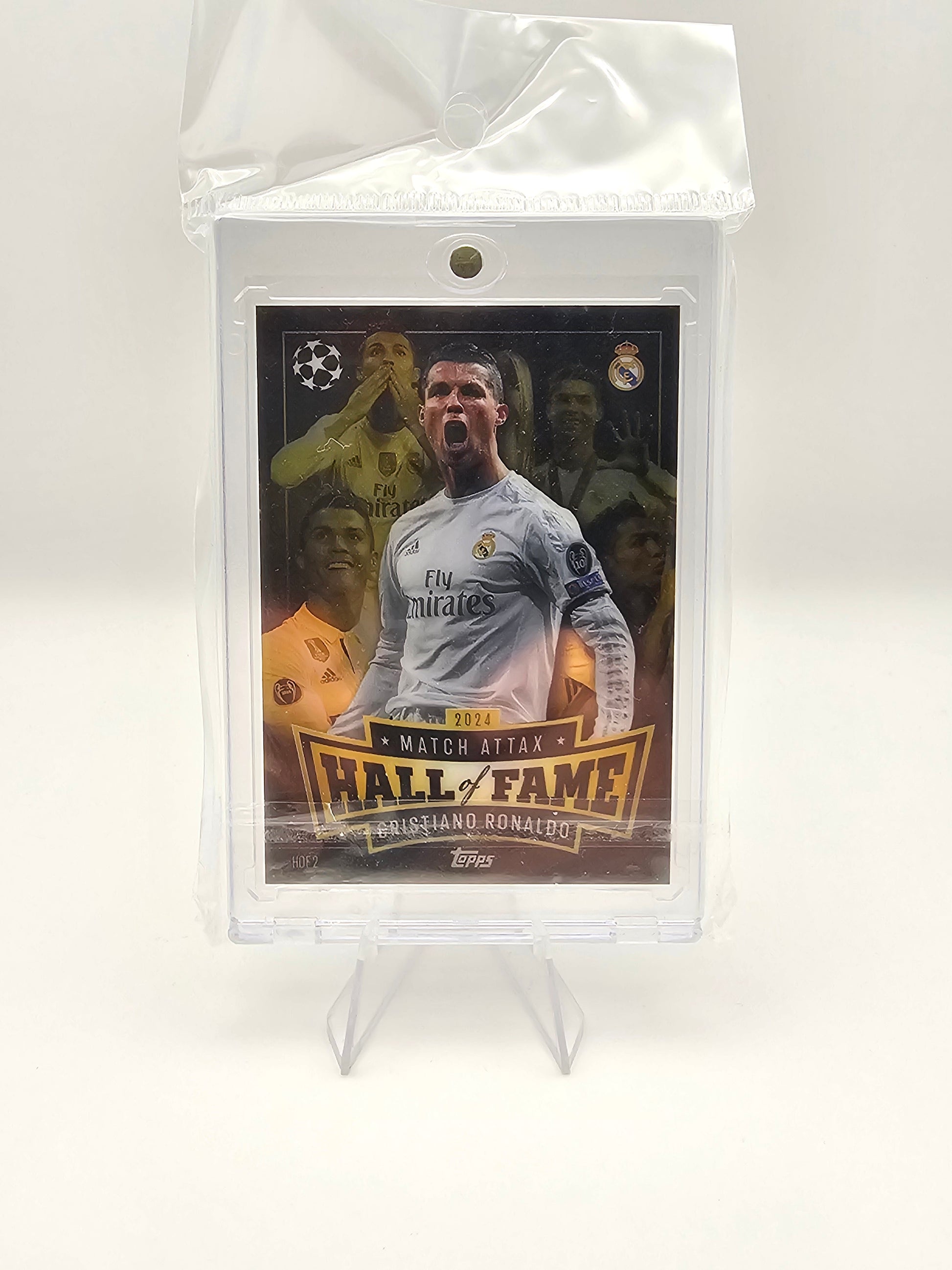 Cristiano Ronaldo Hall of Fame Card 