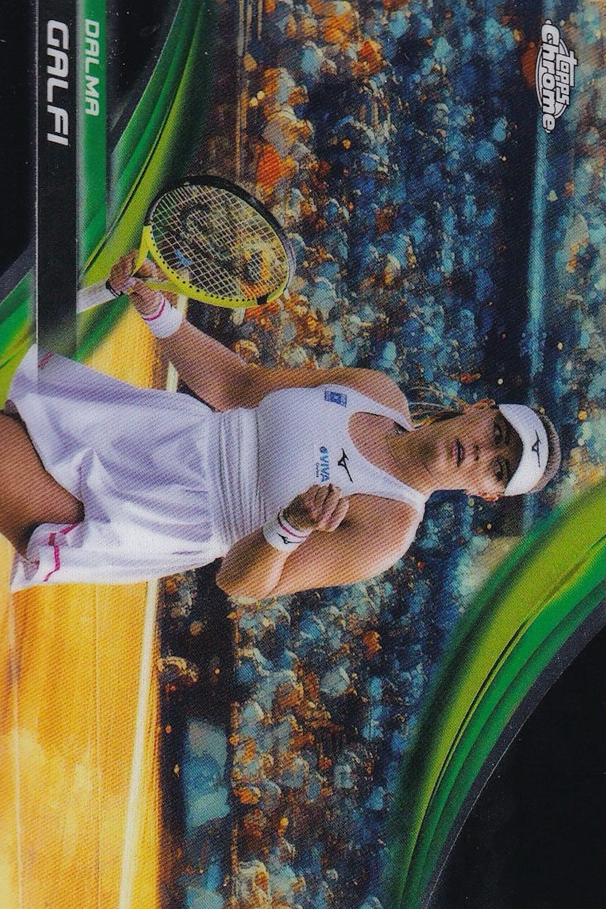 Dalma Galfi Base Card #155 - Topps Chrome Tennis 2025