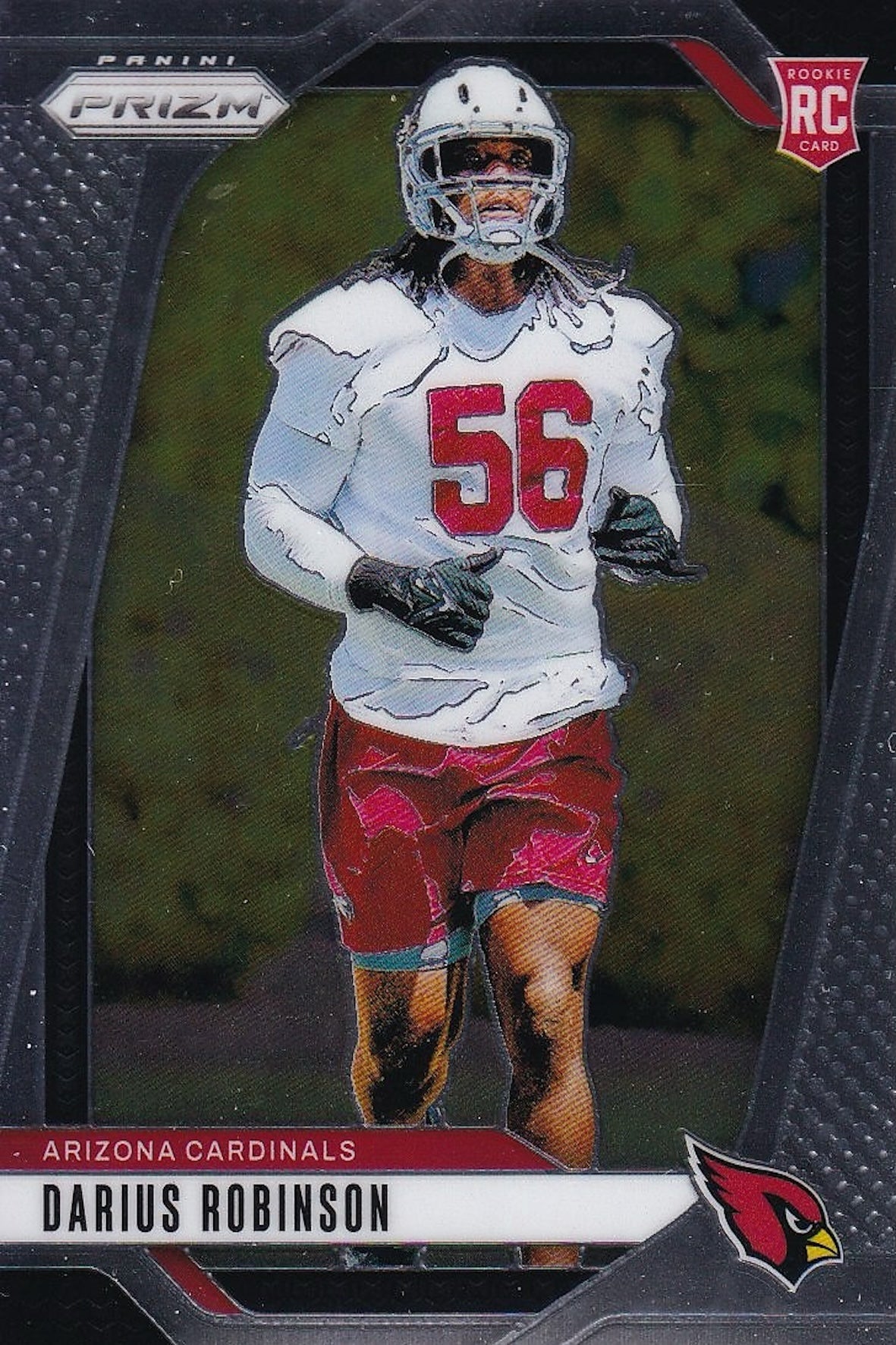 Darius Robinson Rookie (RC) Base Card #325 - 2024 Panini Prizm Football | Arizona Cardinals