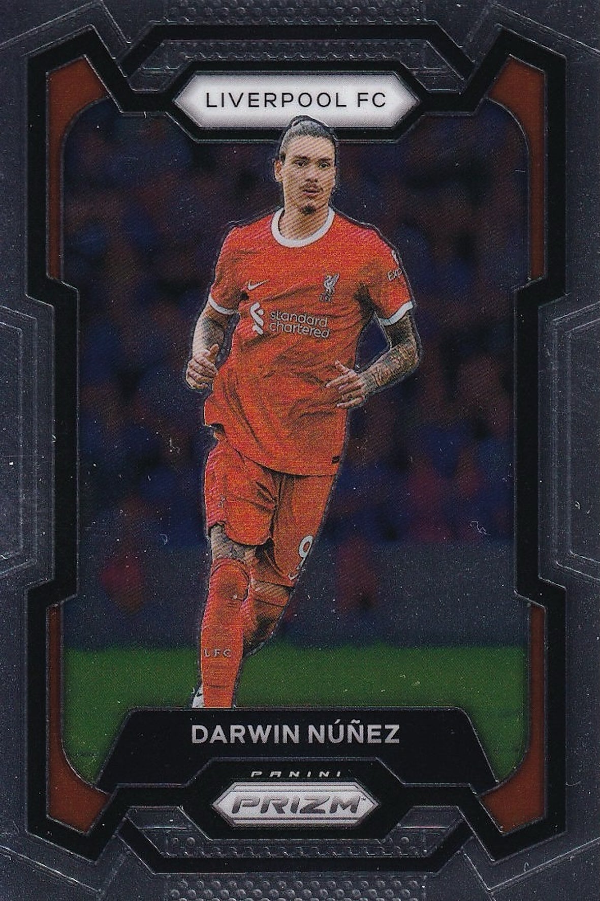Darwin Nunez Base Card #75 - 2023-24 Panini Prizm Premier League Soccer (Liverpool)