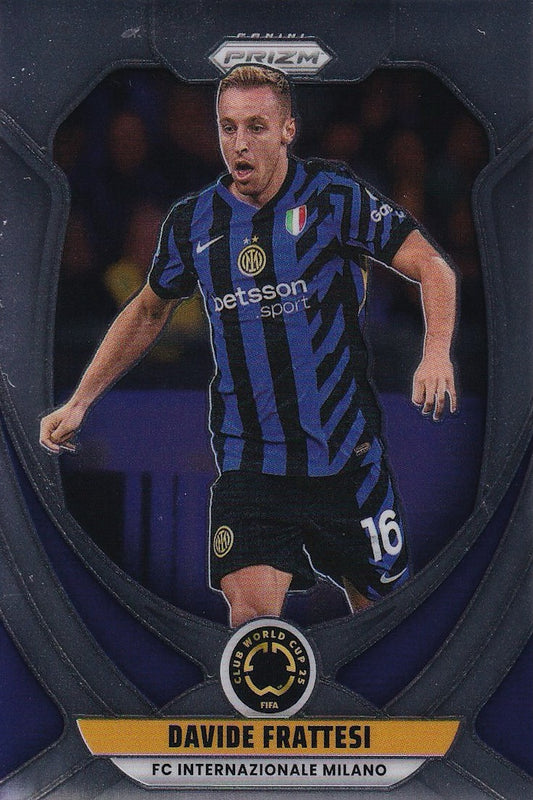 Davide Frattesi Base Card #87 - Panini Prizm FIFA Club World Cup 25 (2025) - Inter Milan