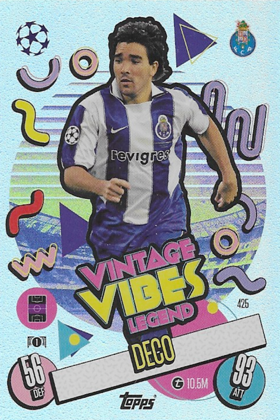 Deco Vintage Vibes Legend Card No #425 - Topps Match Attax 2024/25
