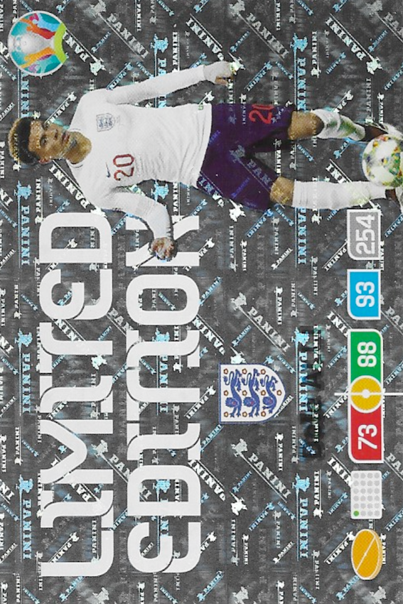 Dele Alli Limited Edition Card Euro 2020 - Panini Adrenalyn XL England (MINT)