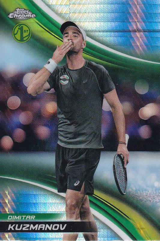 Dimitar Kuzmanov 1st Prism Refractor #265 - 2025 Topps Chrome Tennis Card