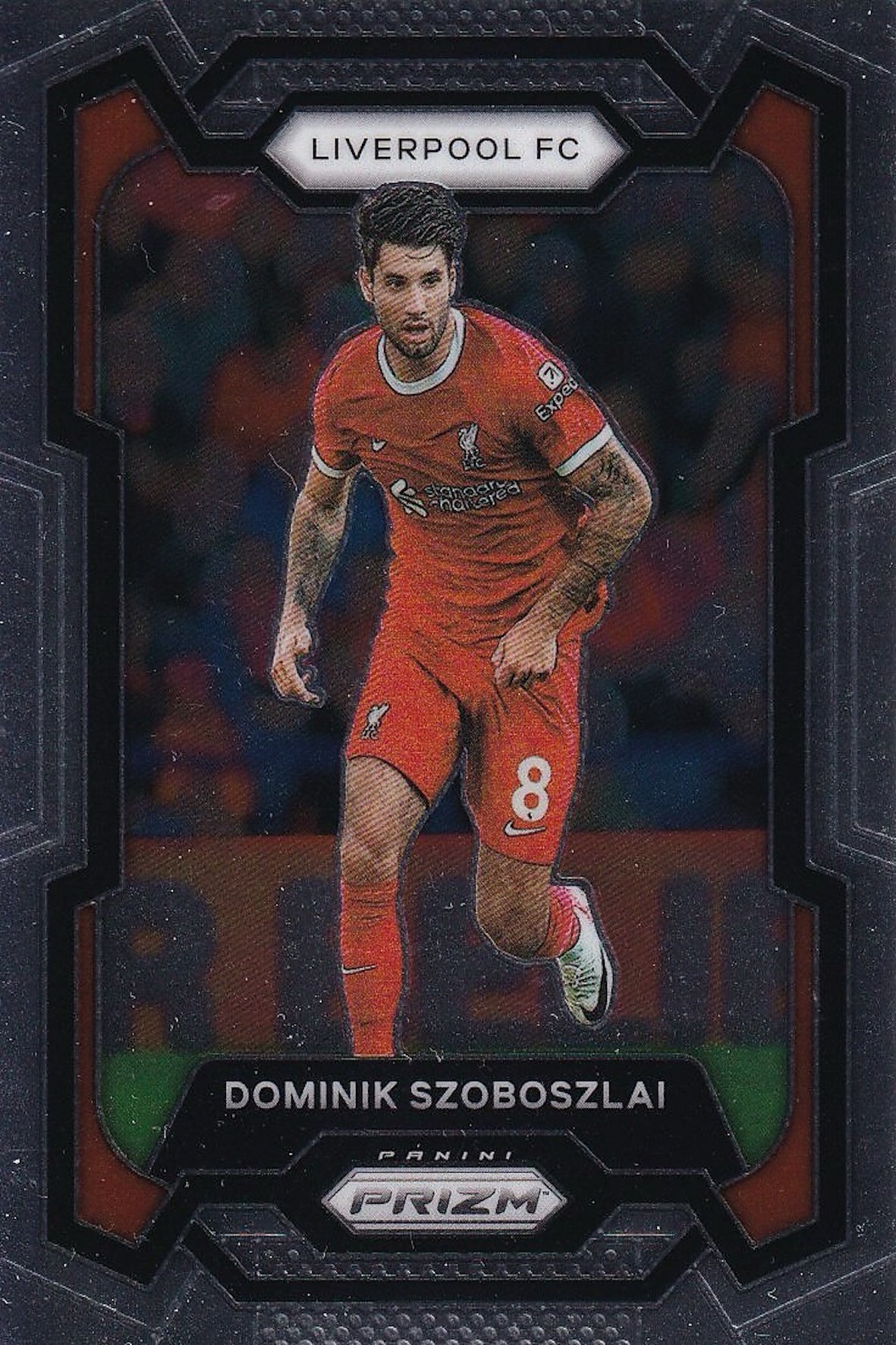 Dominik Szoboszlai Base Card #86 - 2023-24 Panini Prizm Premier League Soccer (Liverpool)