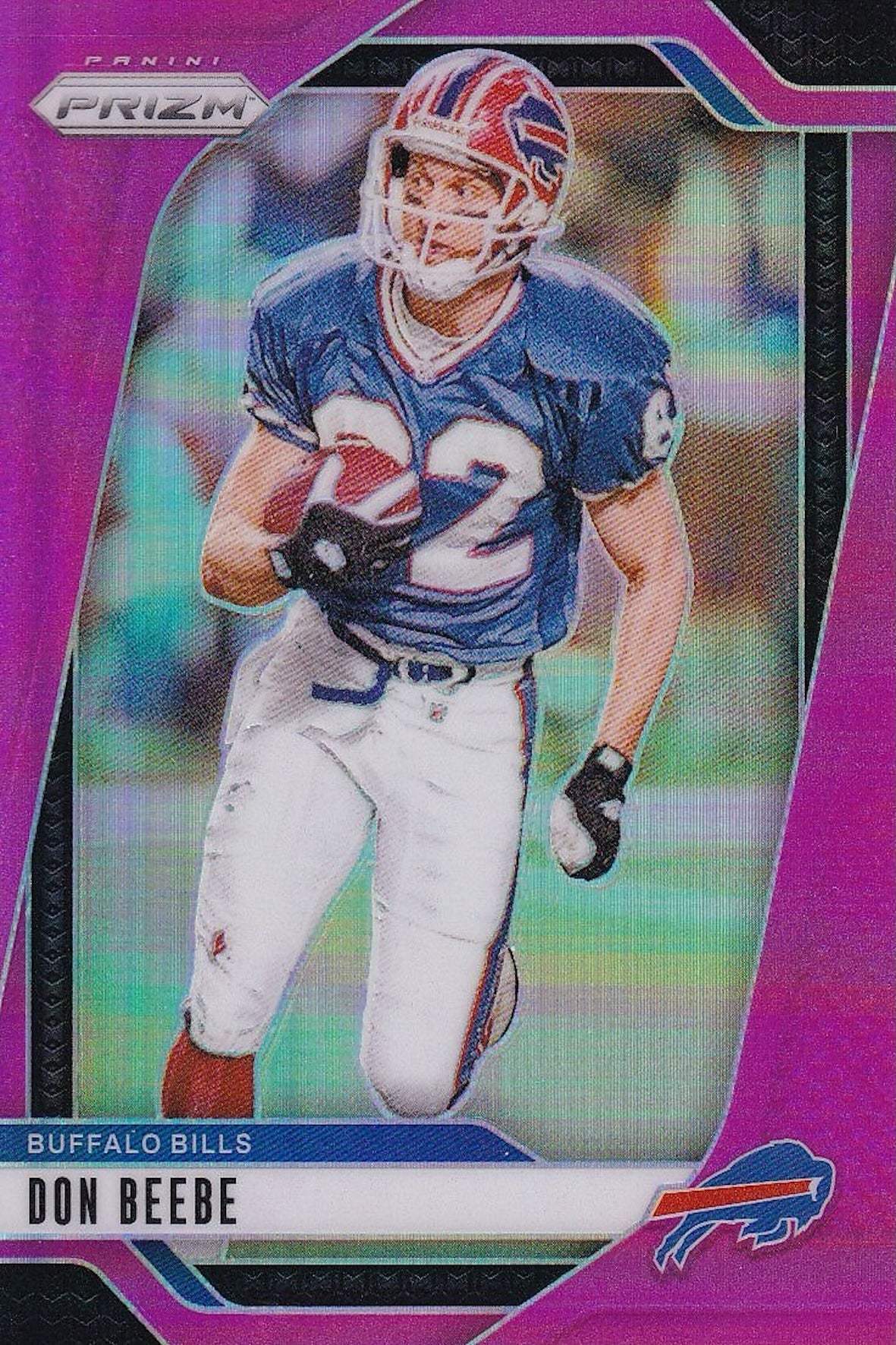 Don Beebe 2024 Panini Prizm Pink Buffalo Bills #35