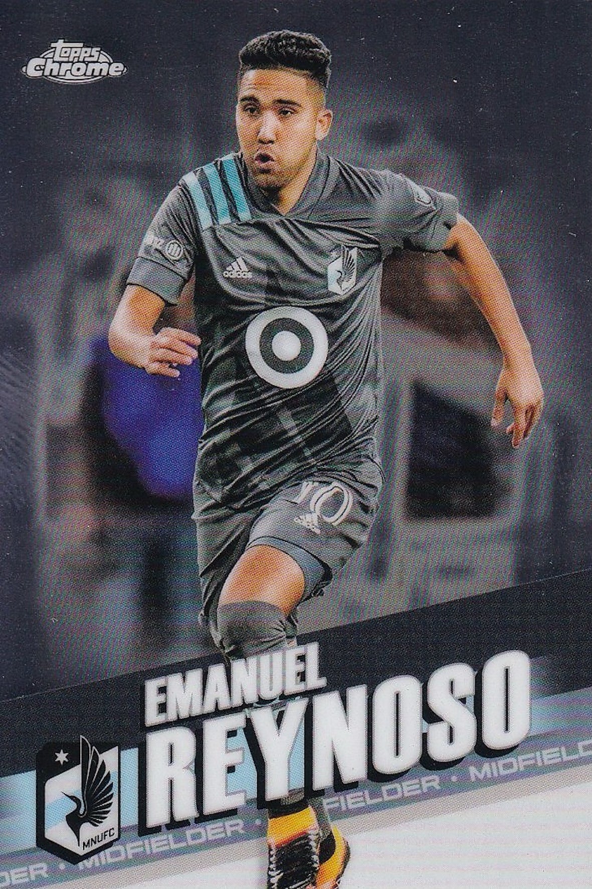 Emanuel Reynoso Base Card #98 - Topps Chrome 2022 MLS - Minnesota United