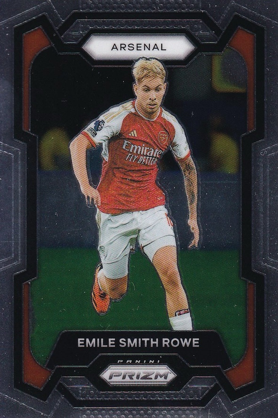 Emile Smith Rowe Base Card #35 - Panini Prizm Premier League 2023-24 - Arsenal FC