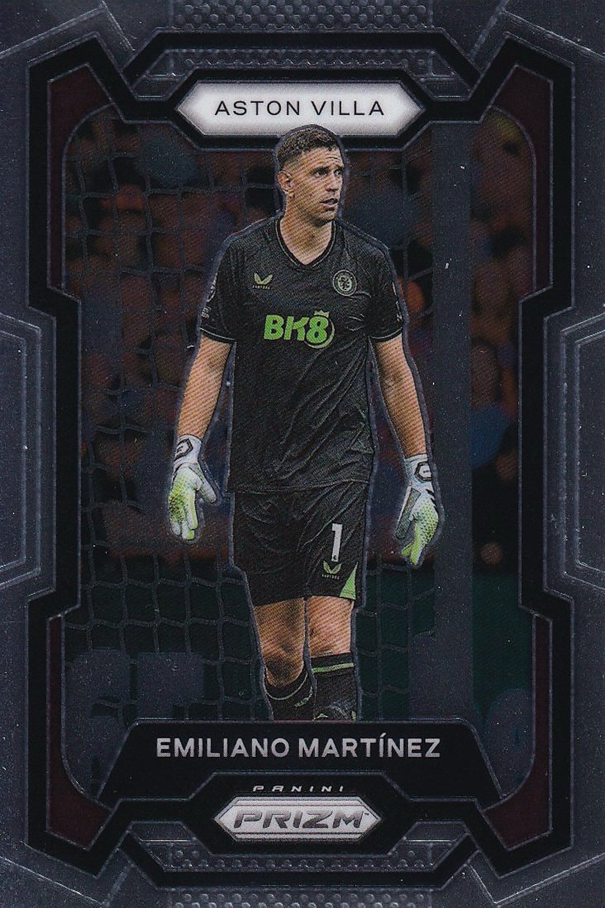 Emiliano Martínez Base Card #106 - Panini Prizm Premier League 23-24 2023-2024 (Aston Villa)