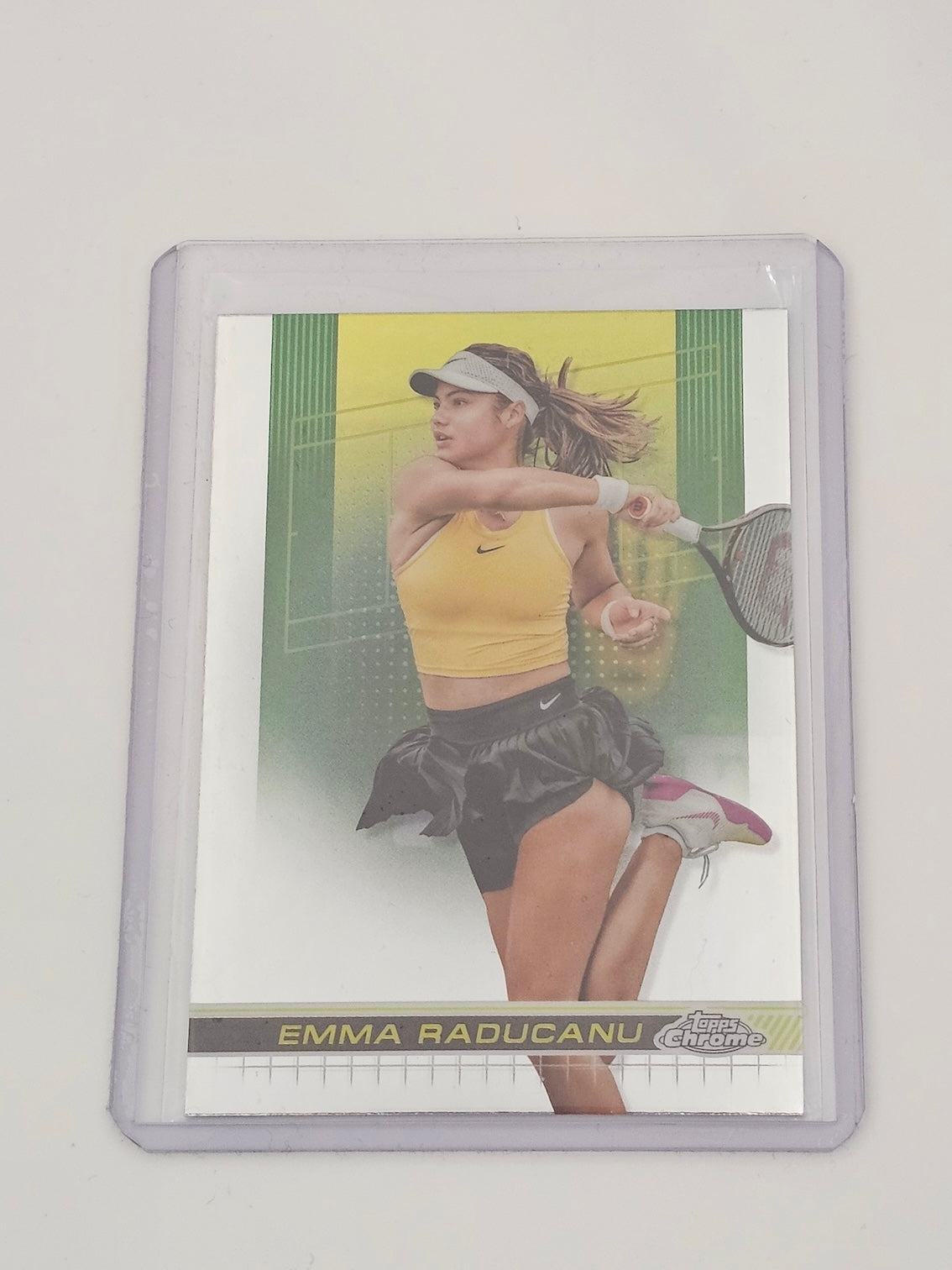 Emma Raducanu Card #198 - 2024 Topps Chrome Tennis (Near Mint)