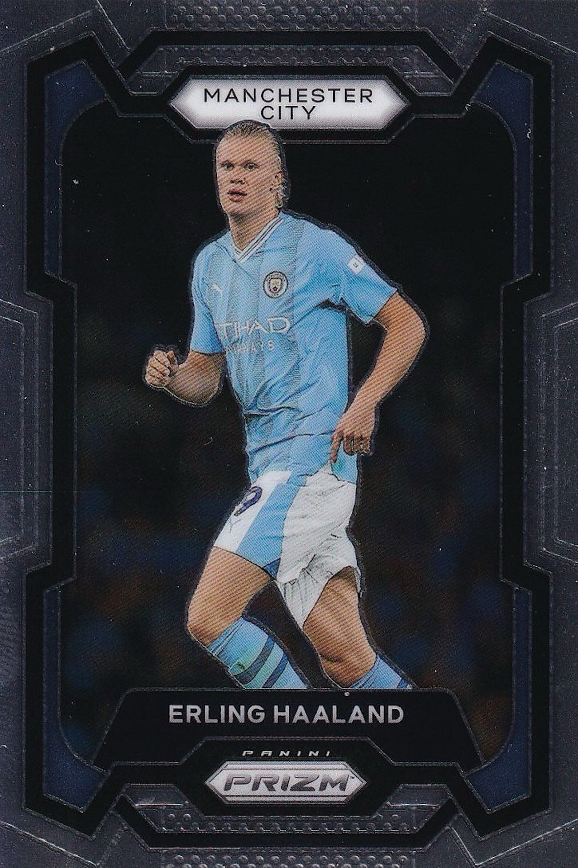 Erling Haaland Base Card #3 - Panini Prizm Premier League 23-24