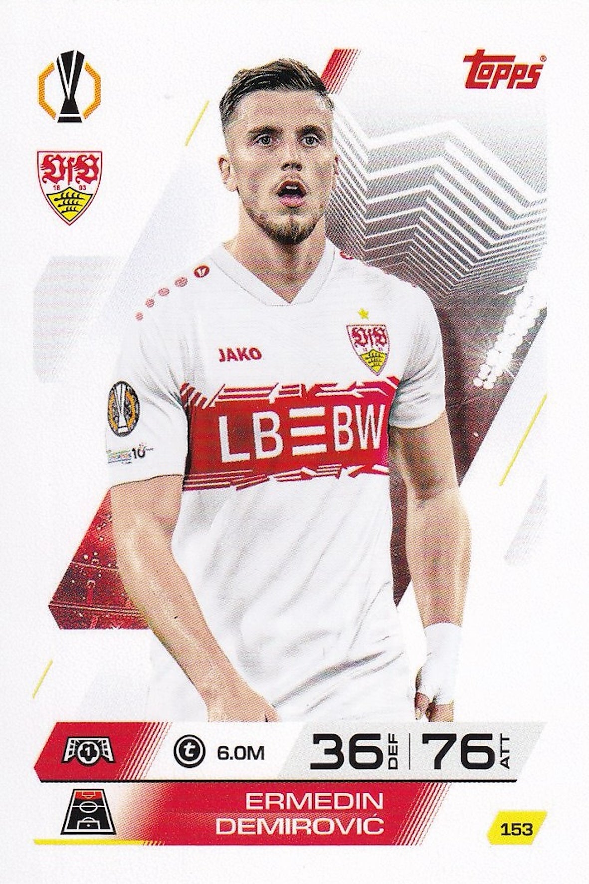 Ermedin Demirovic Base Card #153 - Topps Match Attax 25/26 (2025/2026)