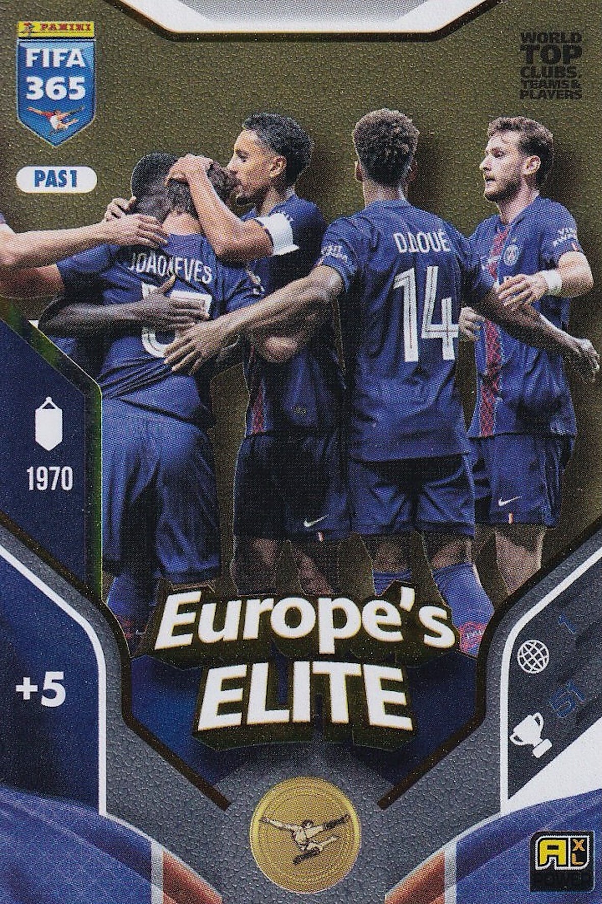Europes Elite Card #PAS1 - Panini Adrenalyn XL FIFA 365 2026