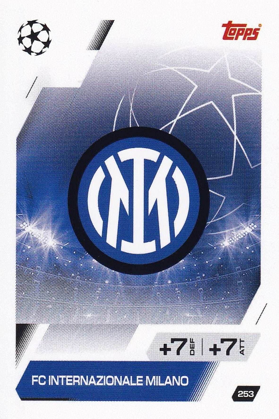 FC Internazionale Milano Club Crest/Badge Card #253 - Topps Match Attax 25/26 (2025/2026)